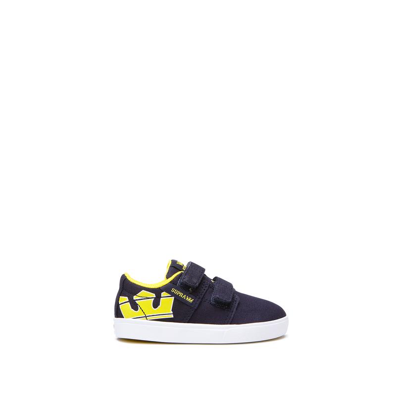 Supra STACKS II V Sneaker Low Kinder Navy / Gelb Online Kaufen DSMKF8974